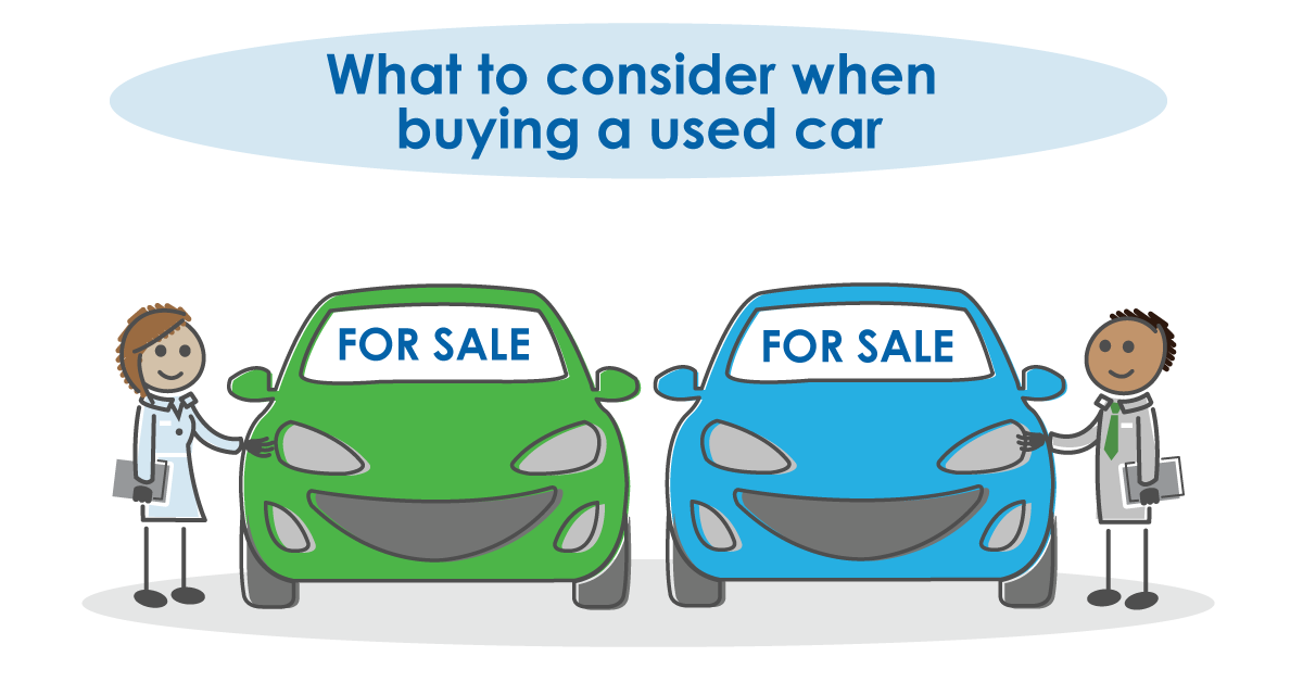 What to consider when buying a used car